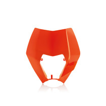 Plaque phare - Orange - ACERBIS KTM 125/200/250/300 EXC 2008-2013 250/350/450/500 EXCF 2008-2013