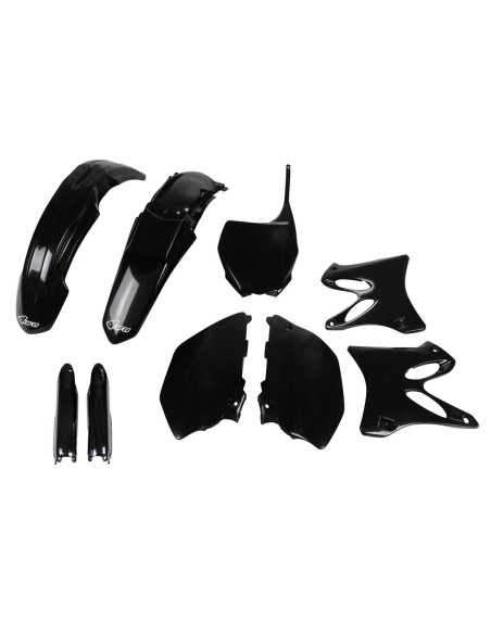 Kit plastiques complet - Noir - UFO Yamaha 125 250 YZ 2006-2014