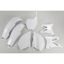 Kit plastiques - Blanc - UFO Yamaha 125 250 YZ 2006-2014