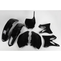 Kit plastiques - Noir - UFO Yamaha 125 250 YZ 2006-2014