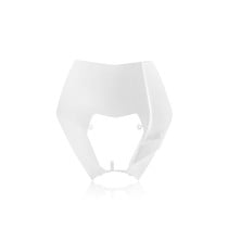 Plaque phare - Blanc - ACERBIS KTM 125/200/250/300 EXC 2008-2013 250/350/450/500 EXCF 2008-2013