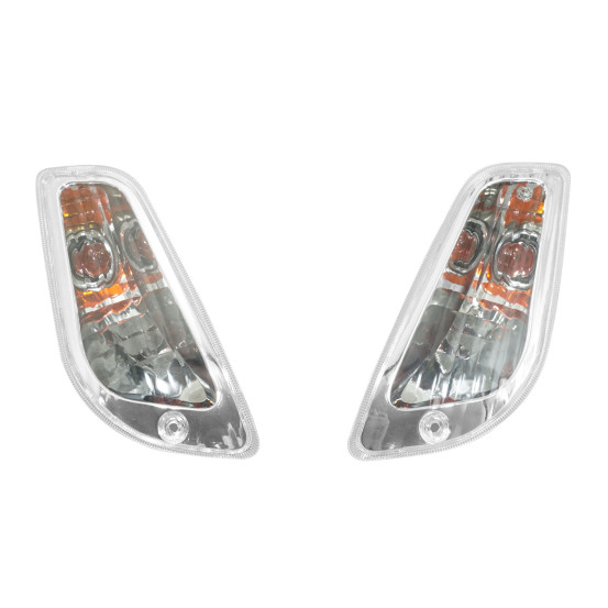Clignotants Piaggio 50 Vespa LX 2T et 4T/125 Vespa LX Transparent Avant