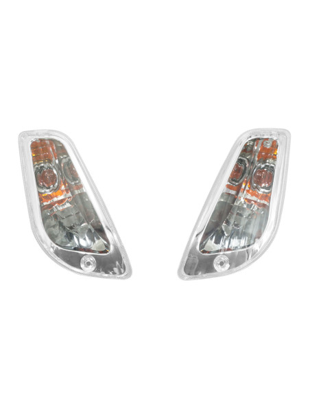 Clignotants Piaggio 50 Vespa LX 2T et 4T/125 Vespa LX Transparent Avant