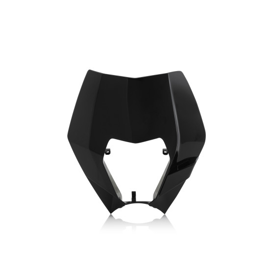 Plaque phare - Noir - ACERBIS KTM 125/200/250/300 EXC 2008-2013 250/350/450/500 EXCF 2008-2013