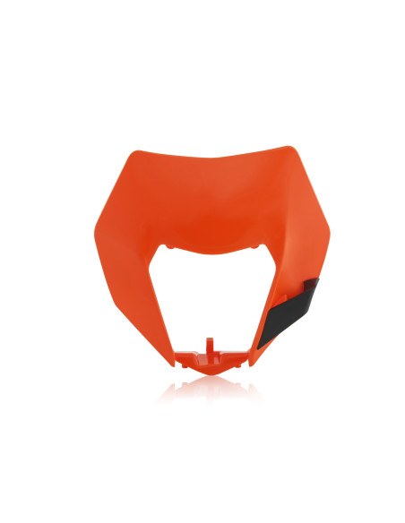 Plaque avant enduro - Orange - ACERBIS KTM 125/200/250/300 EXC 2014-2016 250/350/400/450/500 EXCF 2014-2016