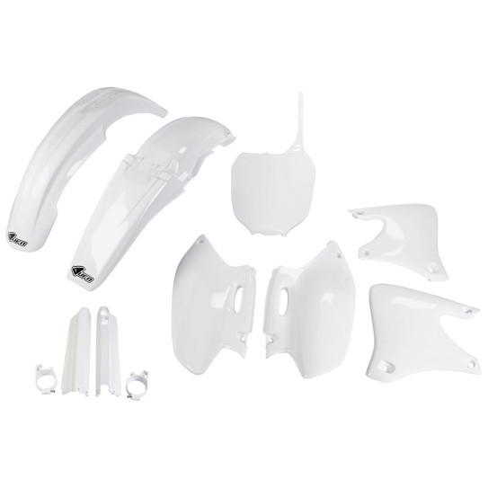 Kit plastiques complet - Blanc - 400-426 YZ-F 1998-2002 et UFO Yamaha 250 YZ-F 2001-2002