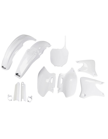Kit plastiques complet - Blanc - 400-426 YZ-F 1998-2002 et UFO Yamaha 250 YZ-F 2001-2002