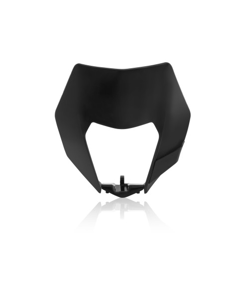 Plaque avant enduro - Noir - ACERBIS KTM 125/200/250/300 EXC 2014-2016 250/350/400/450/500 EXCF 2014-2016
