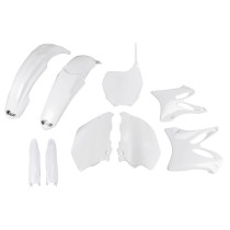 Kit plastiques complet - Blanc - UFO Yamaha 125 250 YZ 2006-2014