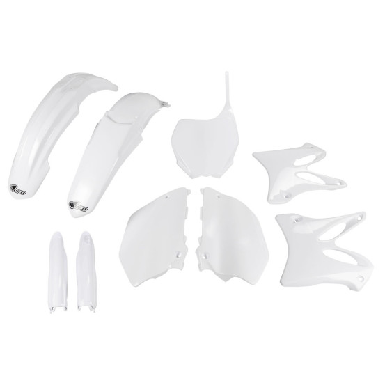 Kit plastiques complet - Blanc - UFO Yamaha 125 250 YZ 2006-2014