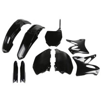Kit plastiques complet - Noir - UFO Yamaha 125 250 YZ 2006-2014