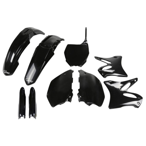 Kit plastiques complet - Noir - UFO Yamaha 125 250 YZ 2006-2014