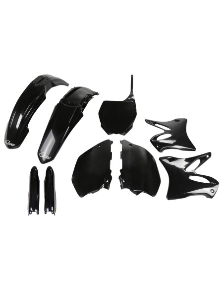 Kit plastiques complet - Noir - UFO Yamaha 125 250 YZ 2006-2014