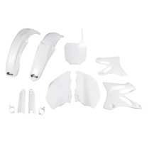 Kit plastiques complet - Blanc - UFO Yamaha 125 250 YZ 2002-2005
