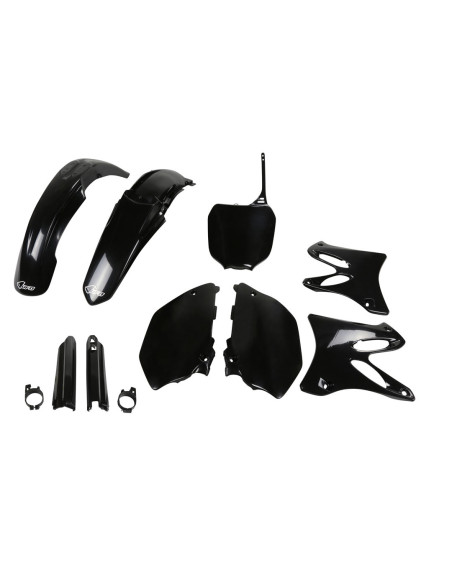 Kit plastiques complet - Noir - UFO Yamaha 125 250 YZ 2002-2005