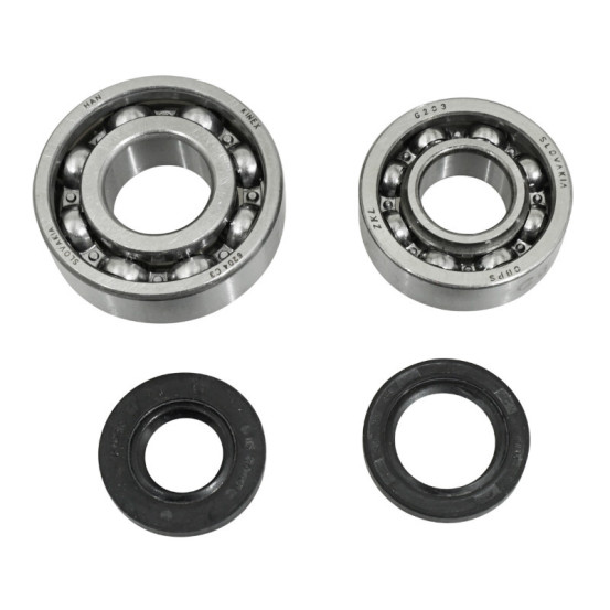 Kit roulements de vilebrequin ZKL et joints spi Peugeot 103 (Acier C3)