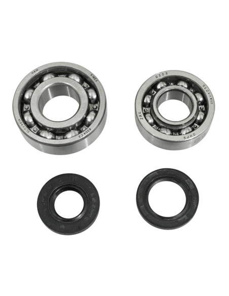 Kit roulements de vilebrequin ZKL et joints spi Peugeot 103 (Acier C3)
