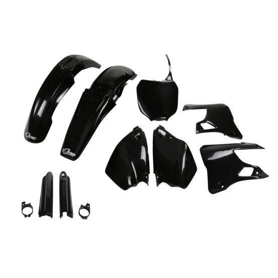 Kit plastiques complet - Noir - UFO Yamaha 125 250 YZ 2000-2001