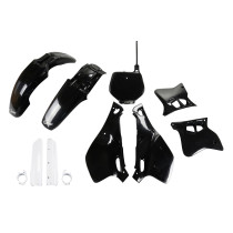 Kit plastiques complet - Noir - UFO Yamaha 125 250 YZ 1993-1995