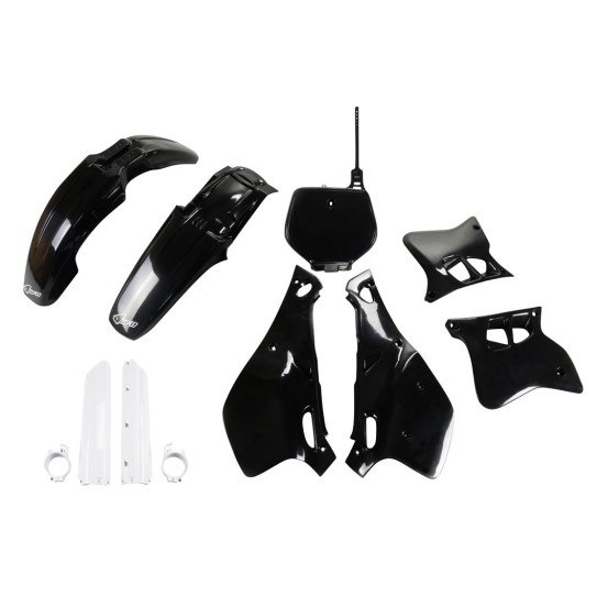 Kit plastiques complet - Noir - UFO Yamaha 125 250 YZ 1993-1995