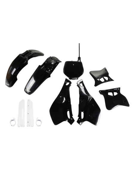Kit plastiques complet - Noir - UFO Yamaha 125 250 YZ 1993-1995