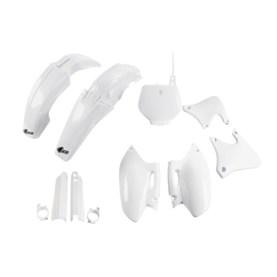 Kit plastiques complet - Blanc - UFO Yamaha 400 YZ-F 1998-1999