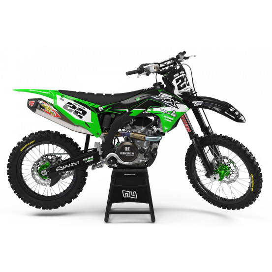 Kit Déco Rider Unik Kawasaki SHARP KAWASAKI 85 KX / 100 KX 1998-2013