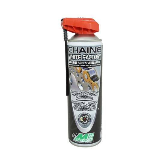 Graisse chaine MINERVA FACTORY blanche 500ml