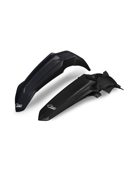 Kit Gardes boues Avant + Arrière - Noir - UFO Yamaha 125 250 YZ 2022-2024