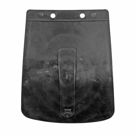 Bavette de garde boue avant MBK/Motobécane 51 noir (avec logo)