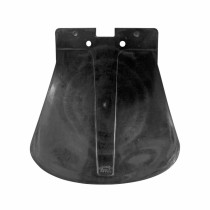 Bavette de garde boue arrière MBK/Motobécane 51 noir (avec logo)