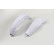 Kit Gardes boues Avant + Arrière - Blanc - UFO Yamaha 125 250 YZ 2015-2021