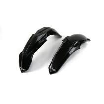 Kit Gardes boues Avant + Arrière - Noir - UFO Yamaha 125 250 YZ 2015-2021