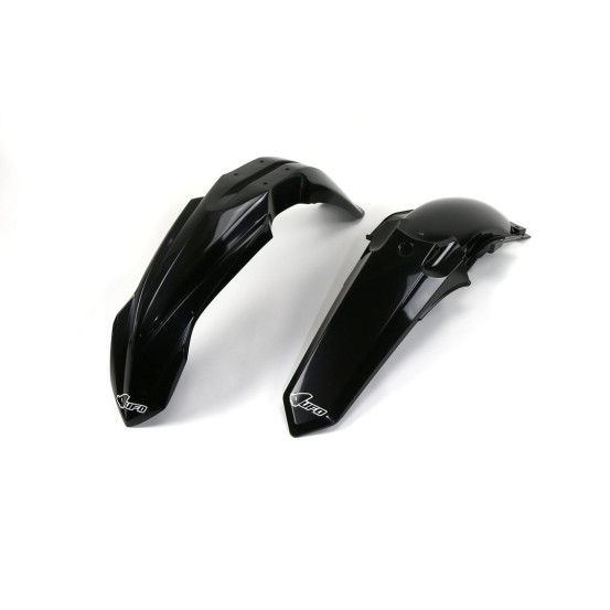 Kit Gardes boues Avant + Arrière - Noir - UFO Yamaha 125 250 YZ 2015-2021