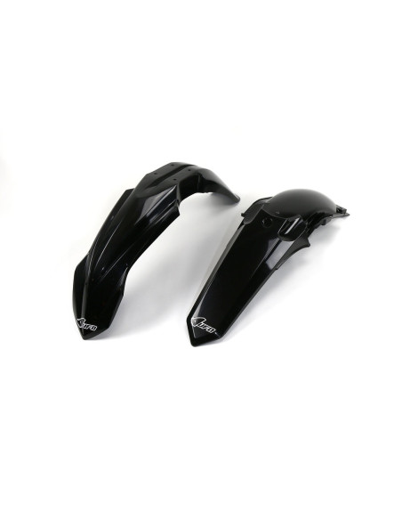 Kit Gardes boues Avant + Arrière - Noir - UFO Yamaha 125 250 YZ 2015-2021