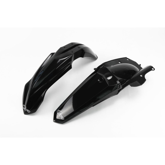 Kit Gardes boues Avant + Arrière - Noir - UFO Yamaha 450 YZ-F 2014-2017