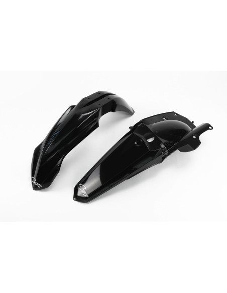 Kit Gardes boues Avant + Arrière - Noir - UFO Yamaha 450 YZ-F 2014-2017