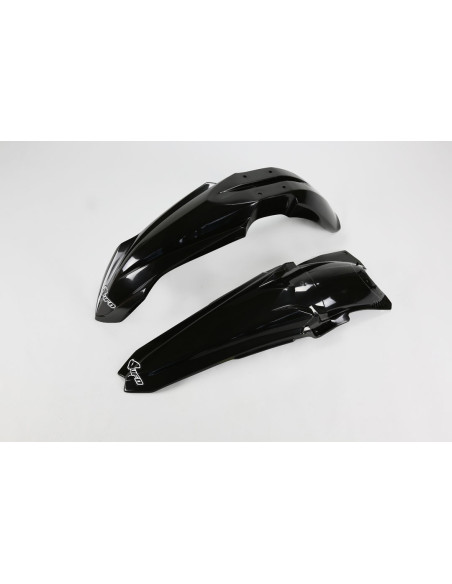 Kit Gardes boues Avant + Arrière - Noir - UFO Yamaha 450 YZ-F 2013