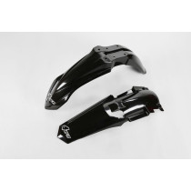Kit Gardes boues Avant + Arrière - Noir - UFO Yamaha 85 YZ 2013-2014