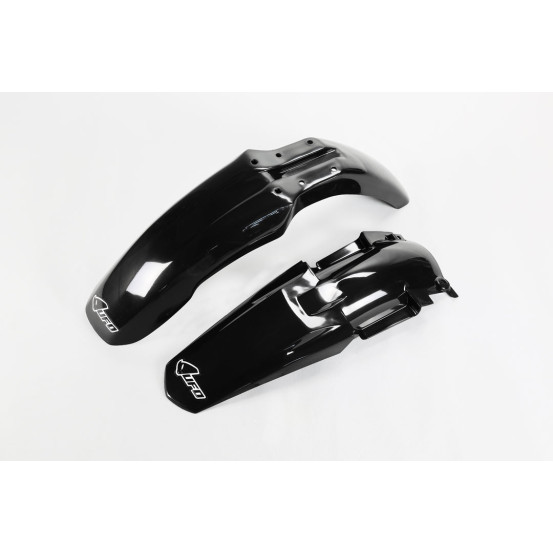 Kit Gardes boues Avant + Arrière - Noir - UFO Yamaha 85 YZ 2013-2014