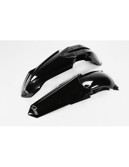 Kit Gardes boues Avant + Arrière - Noir - UFO Yamaha 125 250 YZ 2002-2014