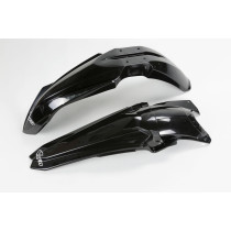 Kit Gardes boues Avant + Arrière - Noir - UFO Yamaha 450 YZ-F 2010-2012
