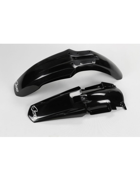 Kit Gardes boues Avant + Arrière - Noir - UFO Yamaha 85 YZ 2002-2012