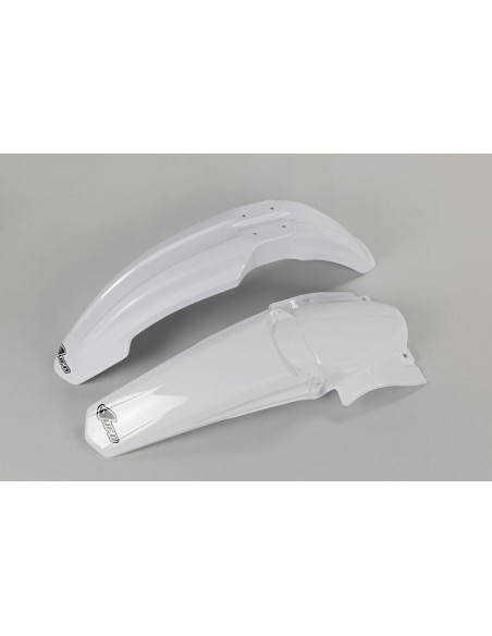 Kit Gardes boues Avant + Arrière - Blanc - UFO Yamaha 250 YZ-F 2006-2009