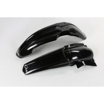Kit Gardes boues Avant + Arrière - Noir - UFO Yamaha 250 YZ-F 2006-2009