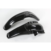 Kit Gardes boues Avant + Arrière - Noir - UFO Yamaha 250 YZ-F 2003-2005