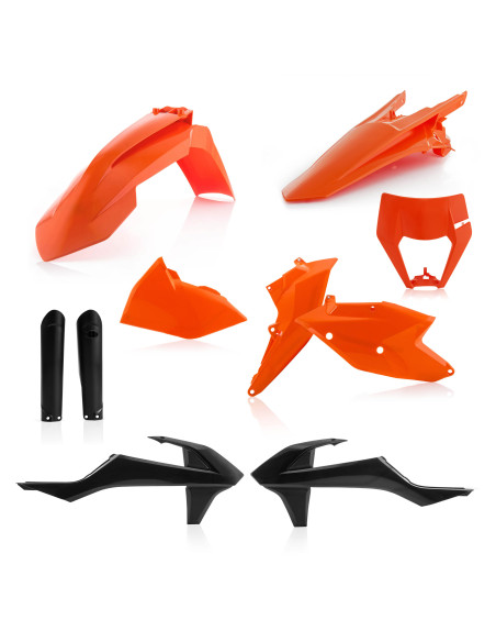 Kit plastiques complet - Origine - ACERBIS KTM 125/250/300 EXC 2019 250/350/450/500 EXCF 2019