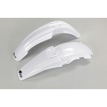 Kit Gardes boues Avant + Arrière - Blanc - 400-426 YZ-F 1998-2002 et UFO Yamaha 250 YZ-F 2001-2002