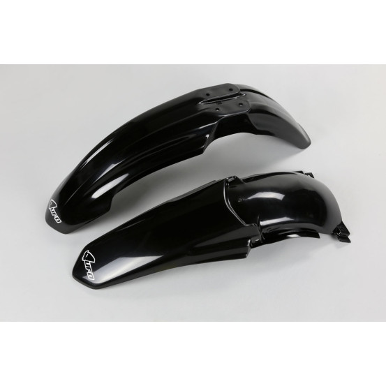 Kit Gardes boues Avant + Arrière - Noir - UFO Yamaha 125 250 YZ 2006-2014