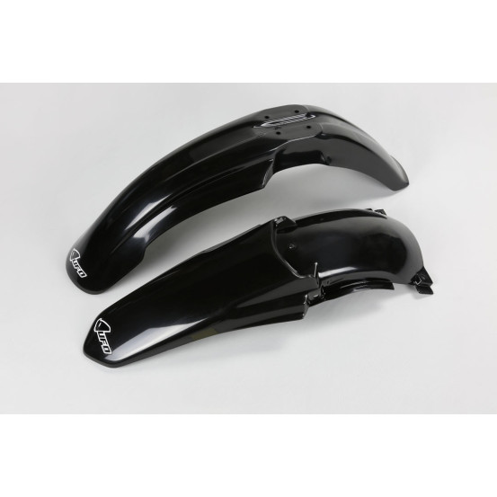 Kit Gardes boues Avant + Arrière - Noir - UFO Yamaha 125 250 YZ 2002-2005